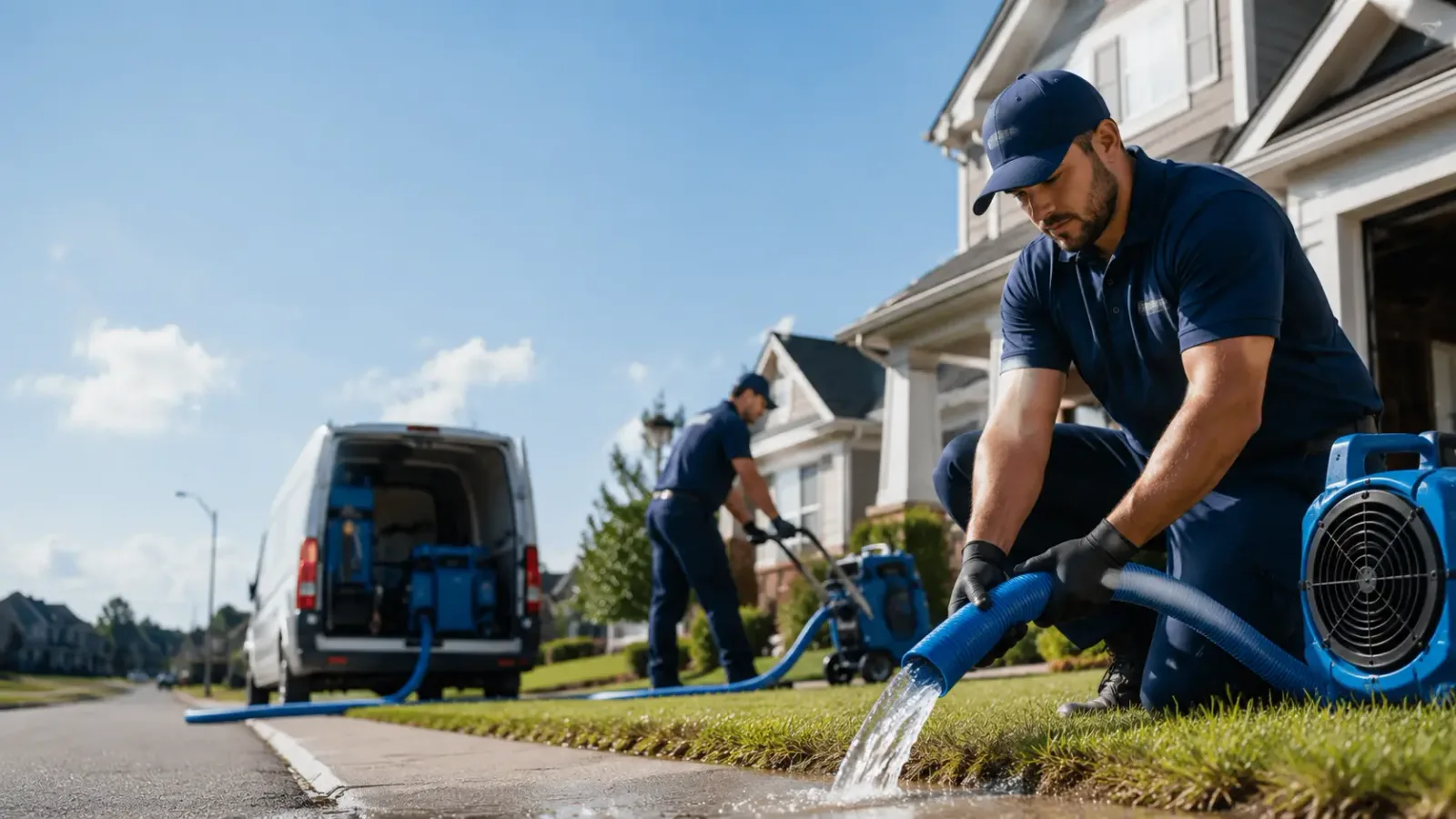 Flood Damage Restoration in Reese, MI